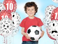 Obrázek k výrobku 18123 - PartyDeco balóniky Fotbalista s loptami (6 ks)
