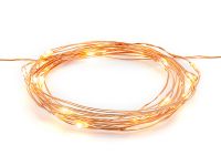 Detail k výrobkuPartyDeco Dekoratívne LED svetlá medené (1,9 m)