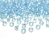 Detail k výrobkuPartyDeco Diamantové konfety modré (100 ks)