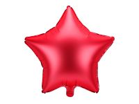 Detail k výrobkuPartyDeco Fóliový balón Hviezda červená (48 cm)