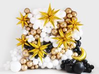 Obrázek k výrobku 20985 - PartyDeco Fóliový balón Hviezda zlatá (70 cm)