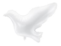 Detail k výrobkuPartyDeco Fóliový balónik  holubica biela 1 ks