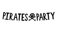 Detail k výrobkuPartyDeco narodeninová girlanda Piráti