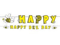 Detail k výrobkuPartyDeco narodeninová girlanda so včelou Happy Bee Day