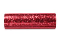 Detail k výrobkuPartyDeco Párty stuha červená holografická (38 cm)