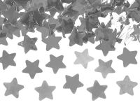 Detail k výrobkuPartyDeco Vystrelovacie konfety strieborné hviezdy