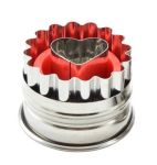 Detail k výrobkuPerfect Home vypichovač so stredom Srdiečko vo vrúbkovanom koliesku