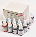 Detail k výrobkuSada airbrushových farieb a čističe Food Colours (12 ks)