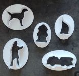 Obrázek k výrobku 27210 - Sada vykrajovačov Venčenie psa (5 ks)
