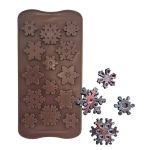 Detail k výrobkuSilikonová forma na čokoládu Snehové vločky 