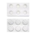 Obrázek k výrobku 27281 - Silikónová forma na pečenie/na mrazené dezerty Pusinky