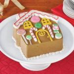 Obrázek k výrobku 27405 - Silikónová forma na pečenie Vianočný domček