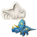 Detail k výrobkuSilikónová forma Triceratops 2
