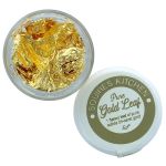 Detail k výrobkuSK Pure Gold Leaf Flake - zlaté plátky jedlé (24 karátov)