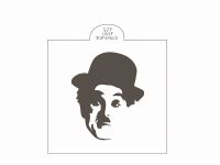 Detail k výrobkuStencil Charlie Chaplin
