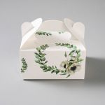 Obrázek k výrobku 26261 - Svadobná krabička na výslužku Green (13 x 9 x 7 cm)