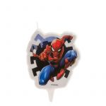 Detail k výrobkuSviečka  Spider-Man s pavúkom 2D