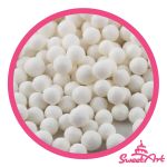 Obrázek k výrobku 24453 - SweetArt cukrové perly biele 7 mm (50g)