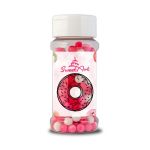 Obrázek k výrobku 24232 - SweetArt cukrové perly Love mix 7mm (80g)