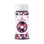 Obrázek k výrobku 24230 - SweetArt cukrové perly Princess mix 7 mm (80 g)