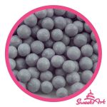 Obrázek k výrobku 24490 - SweetArt cukrové perly strieborné matné 7 mm (80 g)