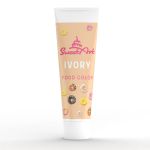 Detail k výrobkuSweetArt gélová farba v tube Ivory (30g)