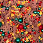 Obrázek k výrobku 27337 - Tasty Me Cukrové posypy- Sprinklemix X-mas 60g