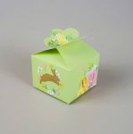 Obrázek k výrobku 26411 - Veľkonočná krabička svetlo zelená (10x10x7, 5cm)