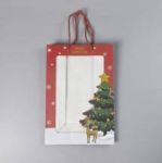 Obrázek k výrobku 27348 - Vianočná darčeková taška červená (35 x 24 x 14 cm)