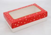 Detail k výrobkuVianočná krabica na cukrovinky červená (25 x 15 x 7 cm)