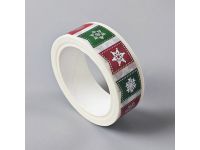 Obrázek k výrobku 27319 - Vianočná papierová lepiaca páska -9 (5 m x 1,5 cm)