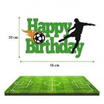 Obrázek k výrobku 21881 - Zápich do torty Happy birthday Futbal (1 ks)