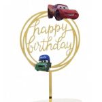 Detail k výrobkuZápich do torty Happz Birthday McQueen (v.18cm)