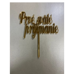 Detail k výrobkuZápich - Prvé sväté prijímanie zlatý (1ks)