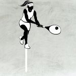 Detail k výrobkuZápich -Tenis dievča (1ks)